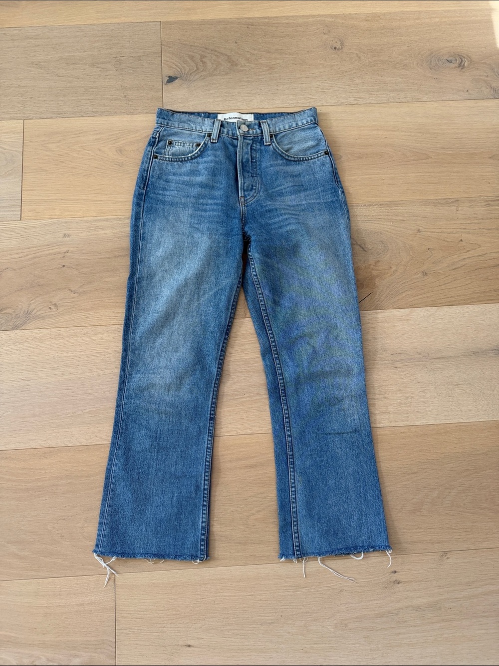 Reformation Jordi Kick Flare Jeans